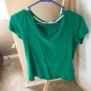 green shirt